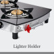  Preethi Blu-flame Stainless Steel Jumbo Max Glass Top Gas Stove with 4 Burner (Multicolour) 